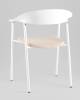 Стул Stool Group Eila PC018-C white с подушкой, белый фото 6