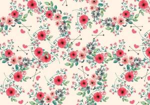 3D Фотообои Artegrafico «Маковая поляна» BT-032 песок