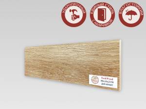 Плинтус МДФ TeckWood цветной Дуб Крафт 2150x80x10