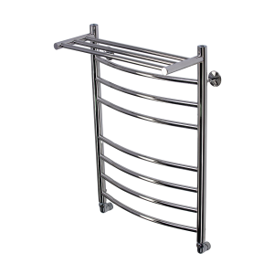 Полотенцесушитель водяной Comfysan Noumi 014087 W-8 80/50 с полкой, хром