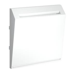 Лицевая панель для карточного выключателя Voltum S70 VLS002602 белый