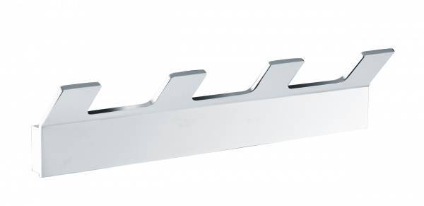 Вешалка Wonzon & Woghand WW-8345 с 4 крючками, хром