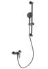 Смеситель для душа Wonzon & Woghand WW-AE3103-BGG с гарнитуром, темный графит