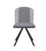 Стул Дик DikLine 299 00-00074695 NS10 GREY/C50 светло-серый, ножки черные фото 2