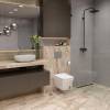 Унитаз подвесной Teymi Kati T40701 безободковый, с сиденьем микролифт, белый фото 7