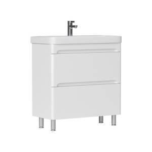 Тумба с раковиной Equil Nice 80 напольная, белая