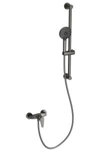 Смеситель для душа Wonzon & Woghand WW-AE3103-BGG с гарнитуром, темный графит