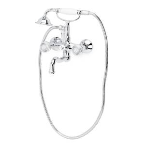 Смеситель для ванны Boheme Flora 273-FL хром