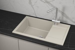 Мойка кухонная Granula 7805 креман, 78x50