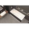 Акриловая ванна WHITECROSS Wave Slim 0111.170075.100 170x75, с каркасом фото 2
