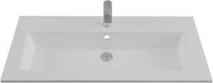 Раковина Aquanet Текла 100 328016 белый, 101x46.5