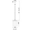 Подвесной светильник Divinare Nova 3001/02 SP-1 фото 3