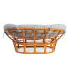 Диван Tetchair Mamasan 23/02 W 25286 Honey, ткань, серо-бежевая 3м 16/2 фото 4