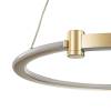 Подвесной светодиодный светильник Indigo Circolato 14015/1P Gold V000077L фото 2