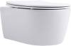 Унитаз подвесной Aquanet Smart 276395 безободковый, с микролифтом фото 2