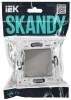 Заглушка с суппортом IEK Skandy SK-PL10-K50 никель фото 6