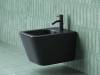 Биде подвесное Ceramica Nova Metric CN3008MB черный матовый фото 3