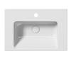 Раковина GSI Norm 8636111 белый глянцевый, 60x40 фото 3
