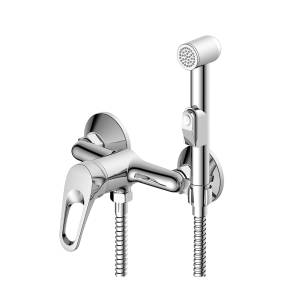 Смеситель для душа Decoroom DR21 DR21058 одноручный с гигиеническим душем Хром
