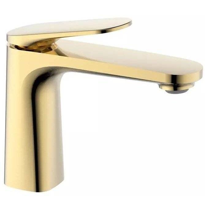 Смеситель для раковины AQUAme Imola AQM6710BG брашированное золото