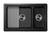 Мойка кухонная Granula Kitchen Space KS-7304 черный