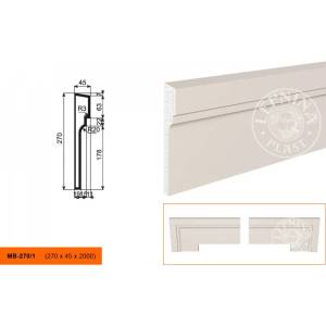Молдинг LepninaPlast МВ-270/1 200x4.5x27