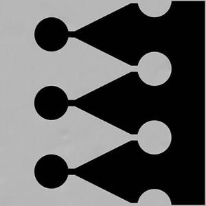 Декор Vives Filippo Soul Blason Gris Negro 20x20