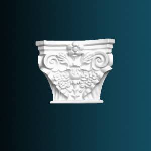 Капитель пилястры Перфект D3001 29.5x8.8x25.5