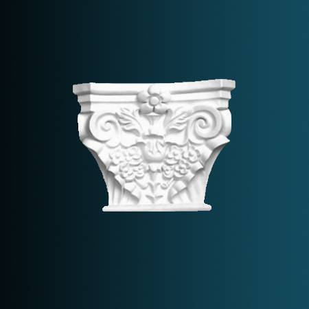 Капитель пилястры Перфект D3001 29.5x8.8x25.5