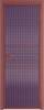 Межкомнатная дверь Profil Doors 2 AX цвет профиля Красный антрацит, стекло безопасное 6 мм мору фиолетовое 600x2000
