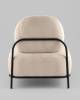 Кресло Stool Group Стоун vd-stone-cl-bone молочный, велюр рельефный фото 6