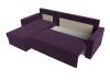 Угловой диван Лига Диванов Траумберг Лайт 117147L левый угол Фиолетовый 227/141/90 фото 6