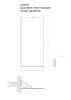 Душевая перегородка MaybahGlass MGD-697-5у 79x195, стекло бронза матовая 8 мм, профиль хром матовый фото 6