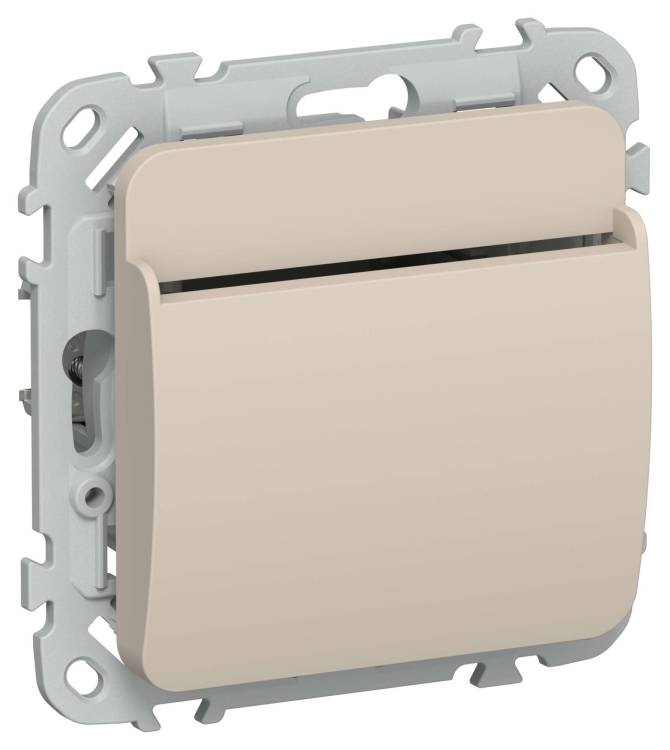 Выключатель карточный IEK Flite FI-V11-0-10-K88 льняной