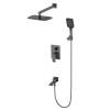 Душевой комплект Wonzon & Woghand WW-88939009A-BGM темный графит