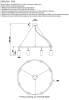 Подвесной светильник Crystal Lux Clt 015C8 D800 Bl фото 3