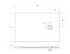 Поддон для душа BelBagno Uno TRAY-MR-UNO-AH-140/90-35-W-BO с сифоном и белой матовой декоративной накладкой, 140x90 фото 5