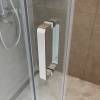 Душевая дверь в нишу BelBagno SOFT_CLOSE-2-BF-1-130-C-Cr профиль хром, стекло прозрачное, 130x200 фото 7