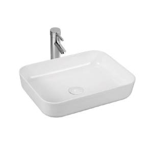 Раковина Sintesi SIN-LVB-APP-409WM накладная, 50 см, белая матовая