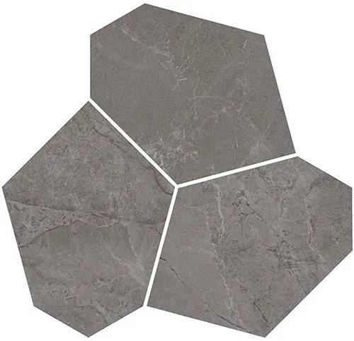 Декор Kerama Marazzi Марсель KMD2HID023BR наборный серый глянцевый обрезной 25.5x26.5