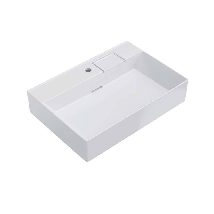 Раковина Kerama Marazzi Logica LO.wb.70.1 70 см, белая глянцевая