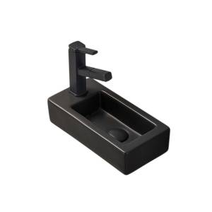 Раковина Gid Suspendido 62203R Bm9272R 37 см, черная матовая