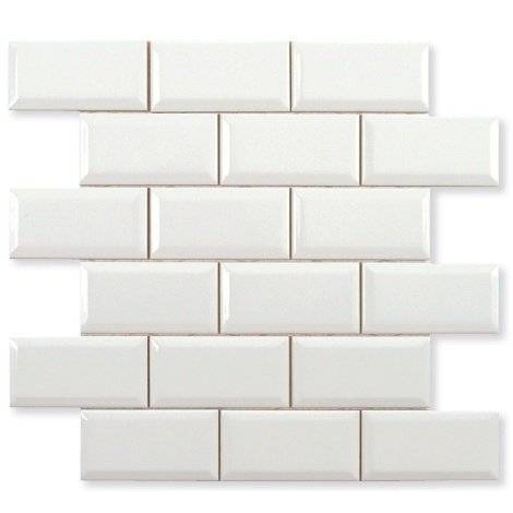 Керамическая плитка Adex Neri ADNE2024 Biselado PB Blanco 30.9x30.5