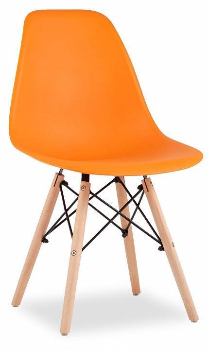 Стул Stool Group Eames Y801 orange