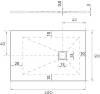 Поддон для душа Aquanet Pleasure ATS-160x90U-W с сифоном фото 10
