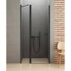 Дверь в нишу NEW TRENDY NEW SOLEO BLACK одинарные 110x195 D-0243A (черный) фото 2
