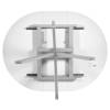 Стол Bradex Home Rudolf RF 0523 белый мрамор, белый 100(130)x100x75 фото 14
