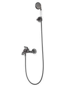 Смеситель для ванны Wonzon & Woghand WW-88639008-BGM с душем, темный графит