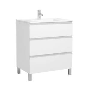 Тумба с раковиной Sanvit Авеню 3 90, белая