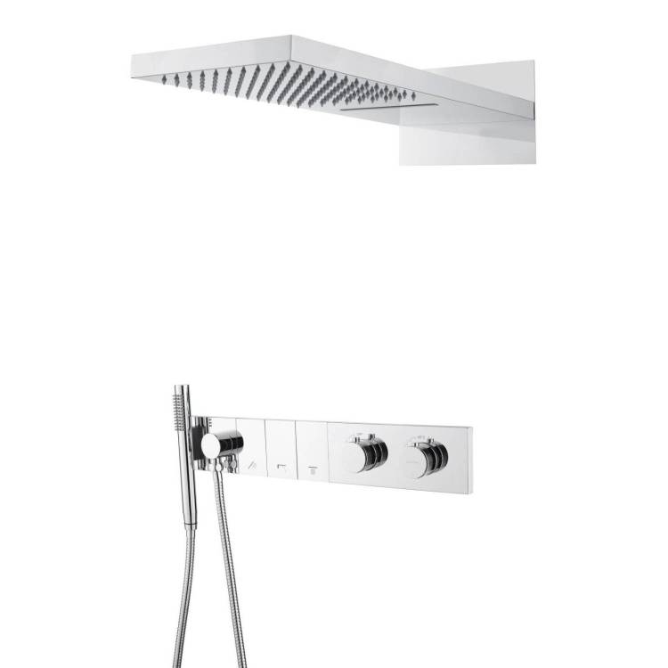 Душевая система Boheme Zodiac 133-CR хром, с термостатом